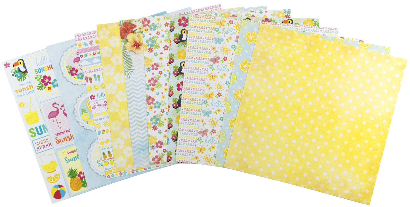 12" x 12" Printed Paper Pads from Little Birdie