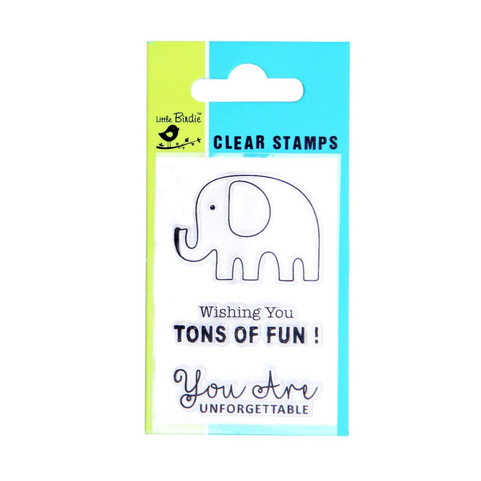 Clear Stamps 3/Pkg Tons Of Fun