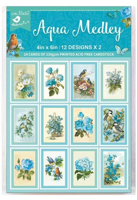 Journaling Cards from Little Birdie, 24 pack