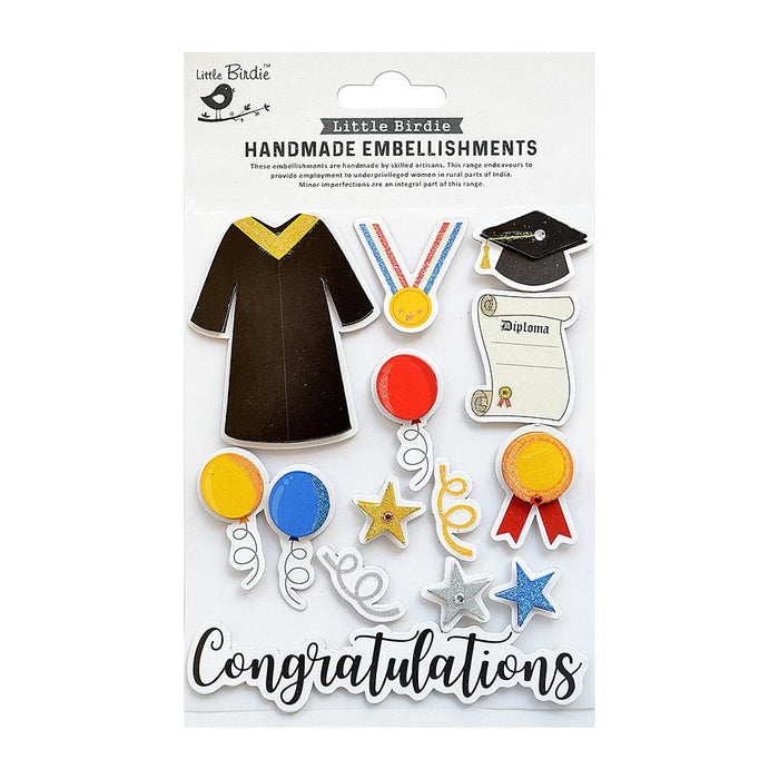 Happy Graduation Sticker 13/Pkg Happy Graduation