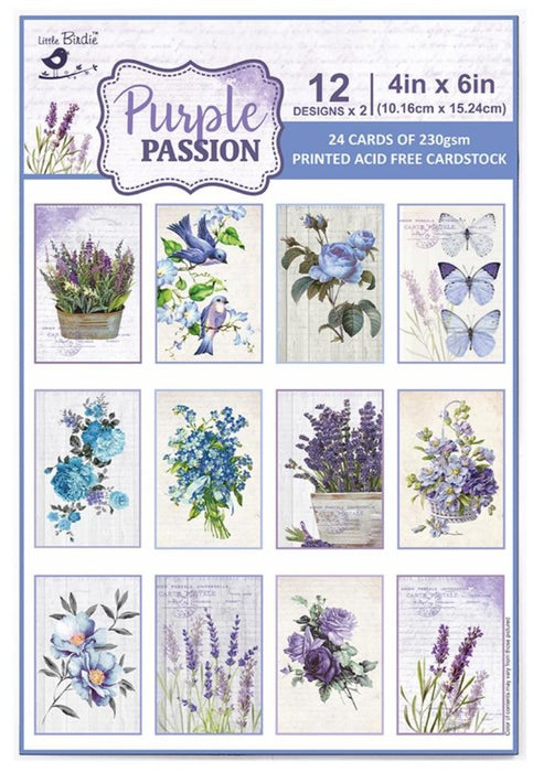 Journaling Cards from Little Birdie, 24 pack