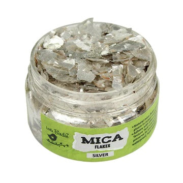 Mica Flakes 20g-Silver