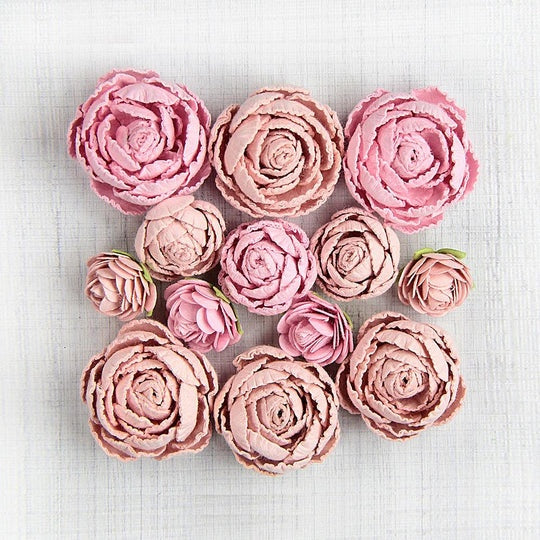 English Roses 13/Pkg Pearl Pink