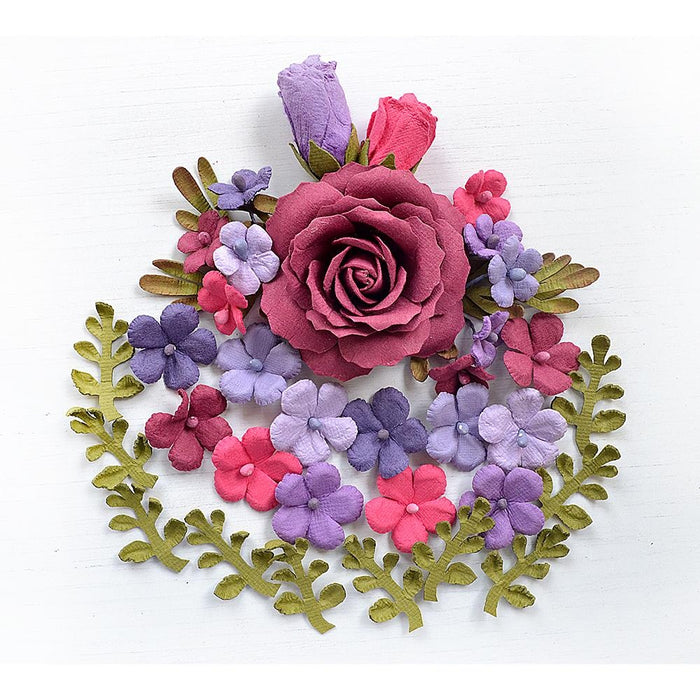 Rooney Paper Flowers 23/Pkg-Birds And Berries