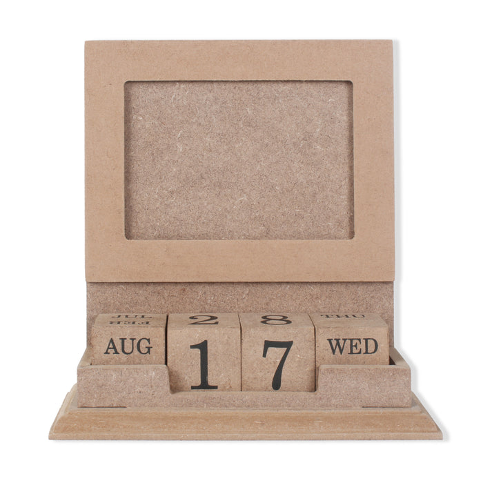 Customizable MDF 1/Pkg Photo Frame And Date Keeper