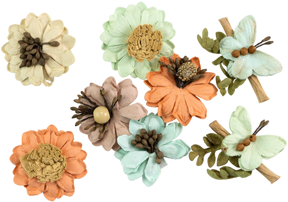 Arcadia Paper Flowers and Butterflies from Little Birdie