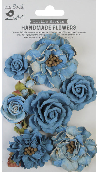 Lolita Paper Flowers 7/Pkg Rosy Note