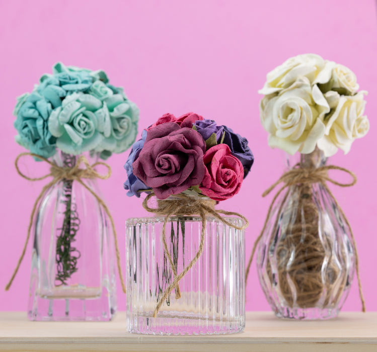 Marva Paper Flower Roses from Little Birdie