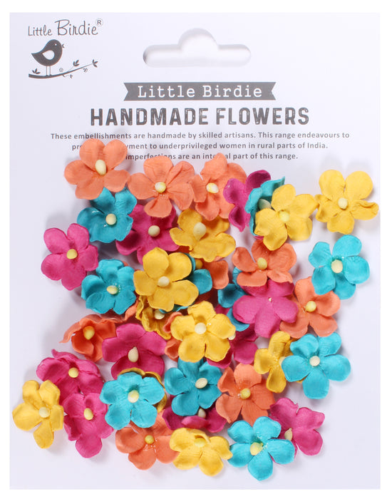 Paula Paper Flowers 50/Pkg Vivid Palette