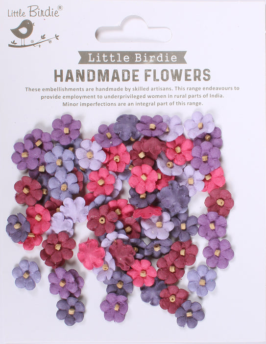 Esme Paper Flowers with Beaded Centers from Little Birdie