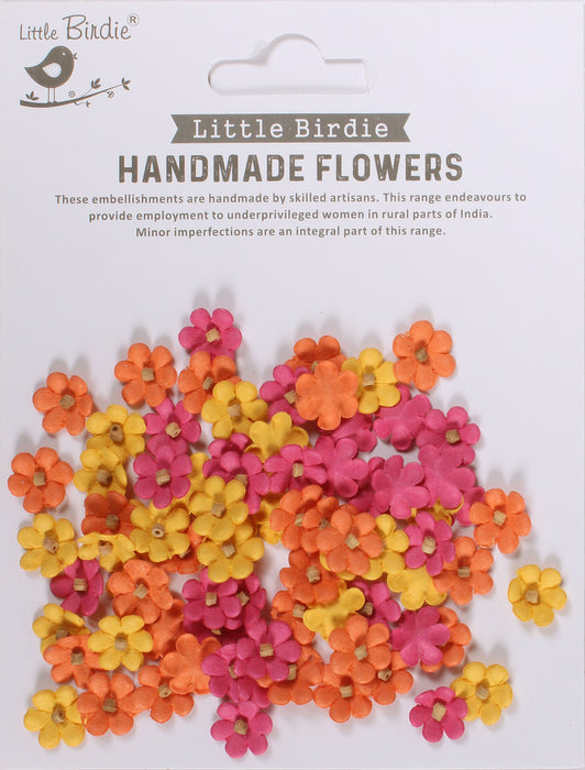 Esme Paper Flowers with Beaded Centers from Little Birdie