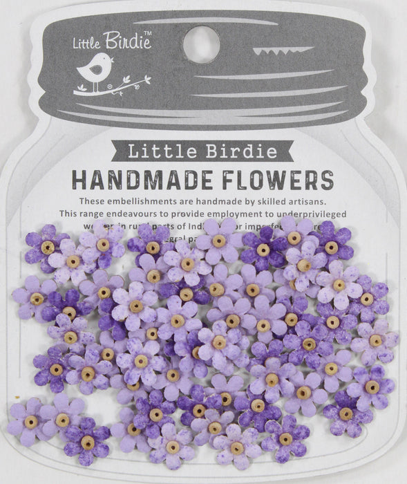 Natalia Paper Flowers 60/Pkg Lavender Whisper