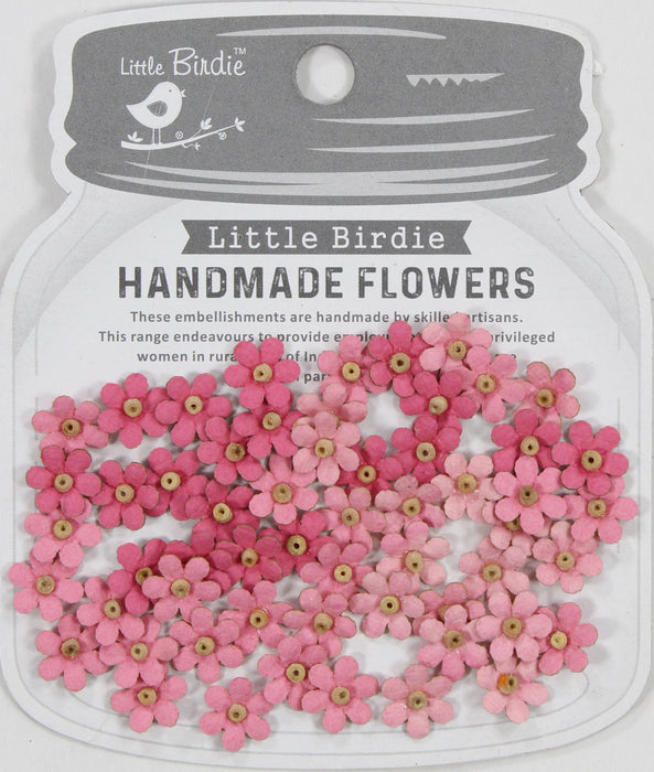 Natalia Paper Flowers 60/Pkg Rosy Note