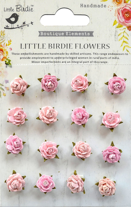 Micro Roses Paper Flowers from Little Birdie