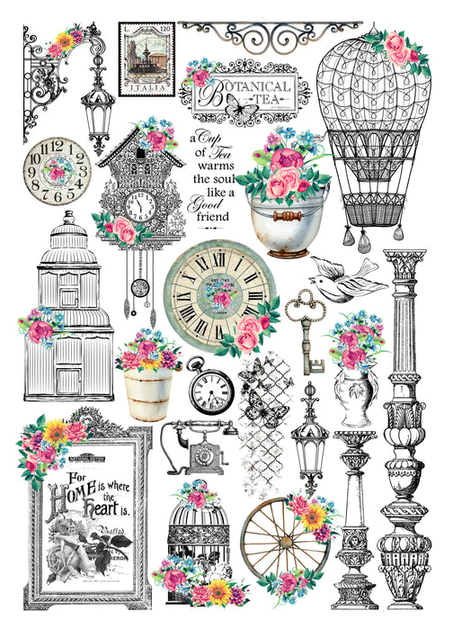 Deco Transfer Sheet A4 1 Sheet  Country Kitchen