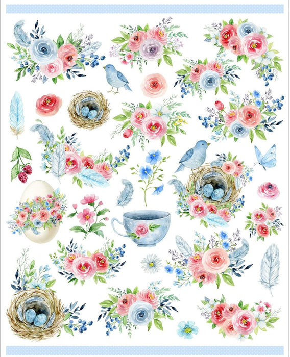 Deco Transfer Sheet A4 1 Sheet Cheery Blossoms