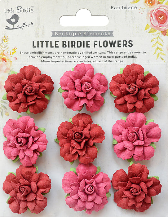 Vincy 1.25" Rose Paper Flowers from Little Birdie