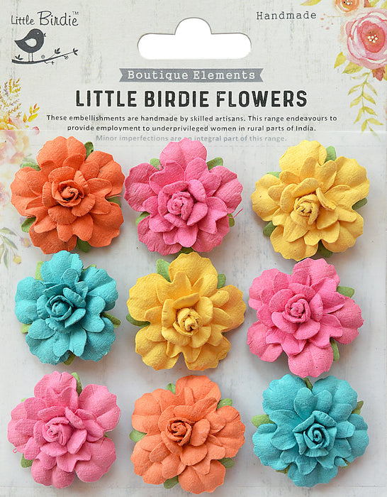 Vincy 1.25" Rose Paper Flowers from Little Birdie