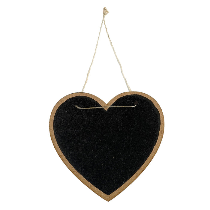 Hanging Mini Chalkboard Sign 2/Pkg Oval