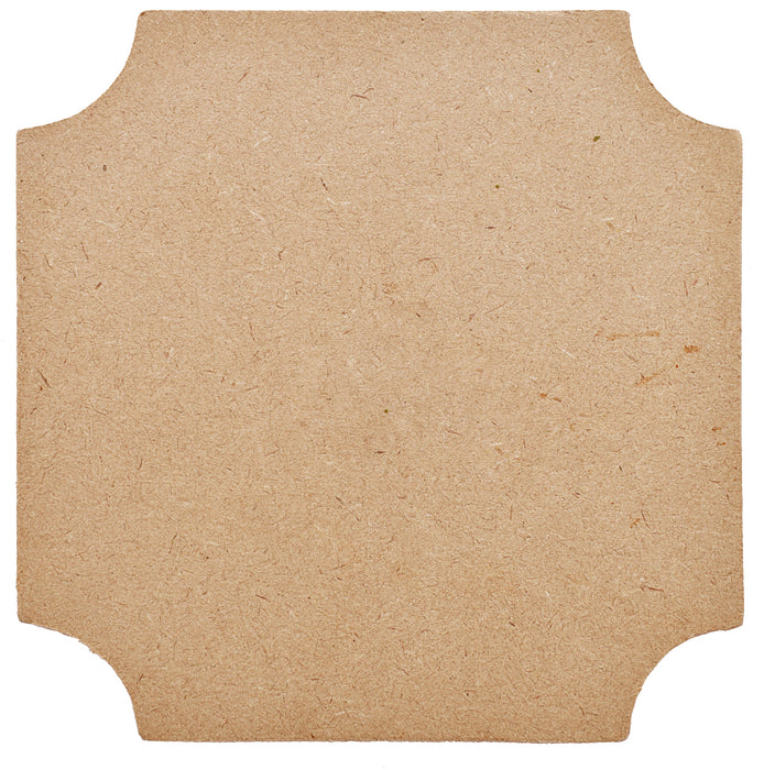 MDF Coaster 5.5mm 1/Pkg Indented Square