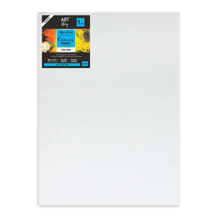 Canvas Panel MDF Board 18"X18" 1/Pkg