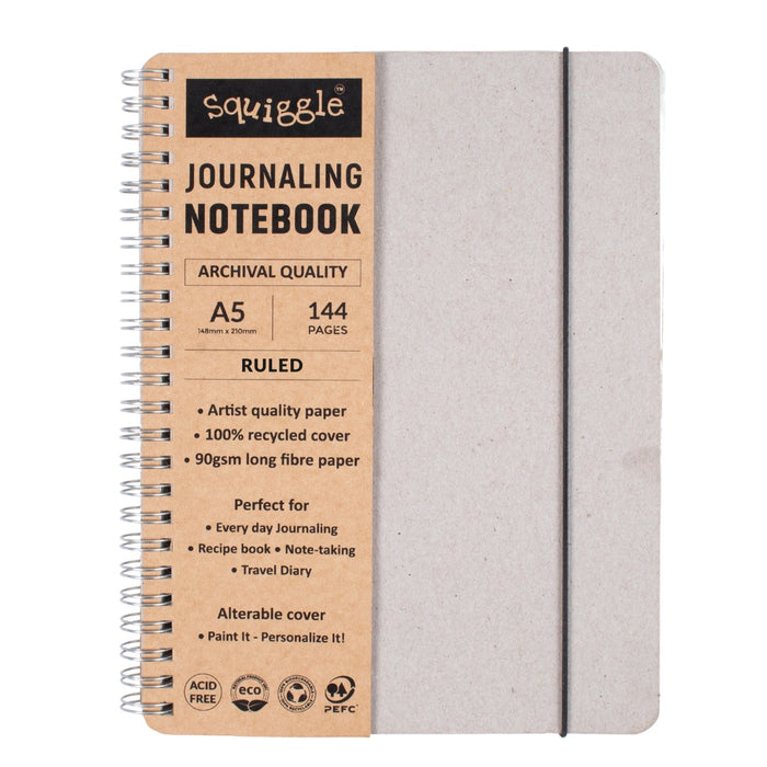 Journaling Note Book Premium Quality A5 1/Pkg Ruled