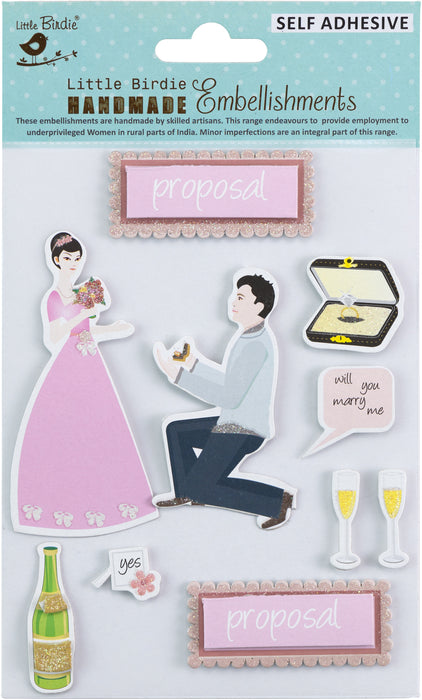 Wedding Stickers from Little Birdie