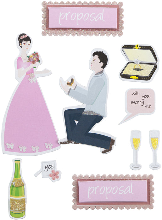 Wedding Stickers from Little Birdie