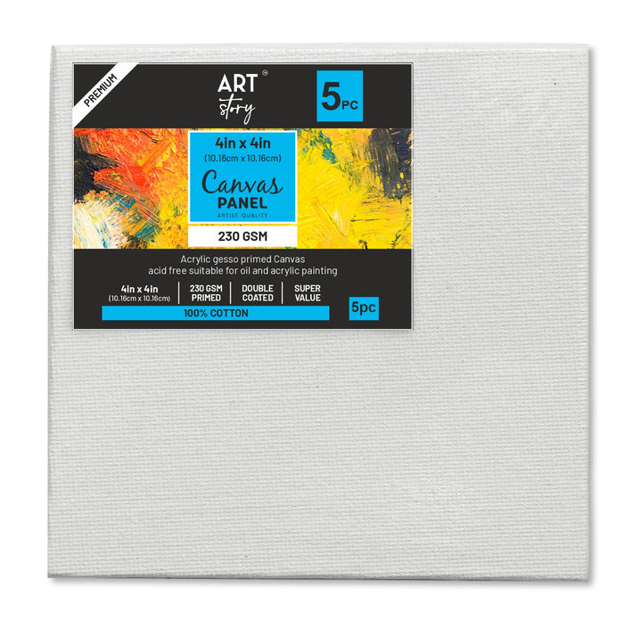 Canvas Panel MDF Board 18"X18" 1/Pkg