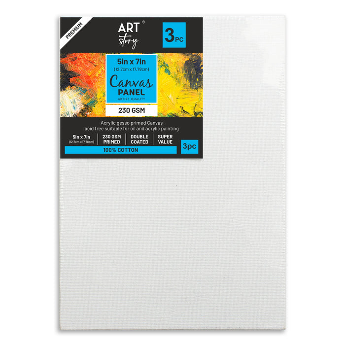 Canvas Panel MDF Board 18"X18" 1/Pkg