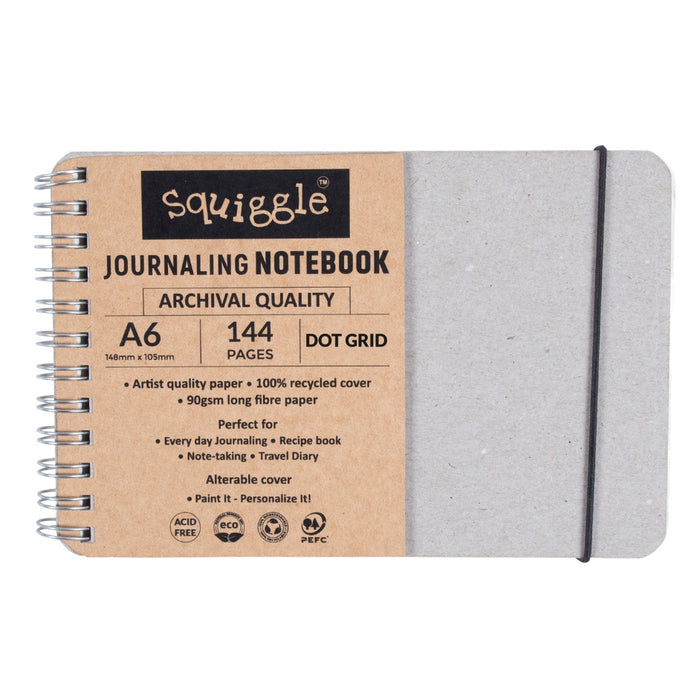 Journaling Note Book Premium Quality A6 1/Pkg Dot Grid