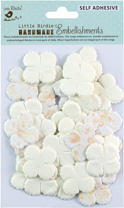 Macie Paper Flowers 35/Pkg Shabby Chic