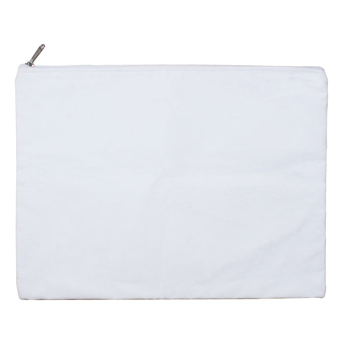 Customizable Canvas Zipper Pouch
