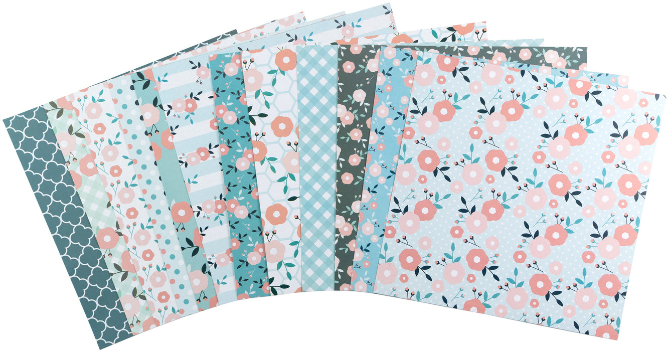 12" x 12" Printed Paper Pads from Little Birdie