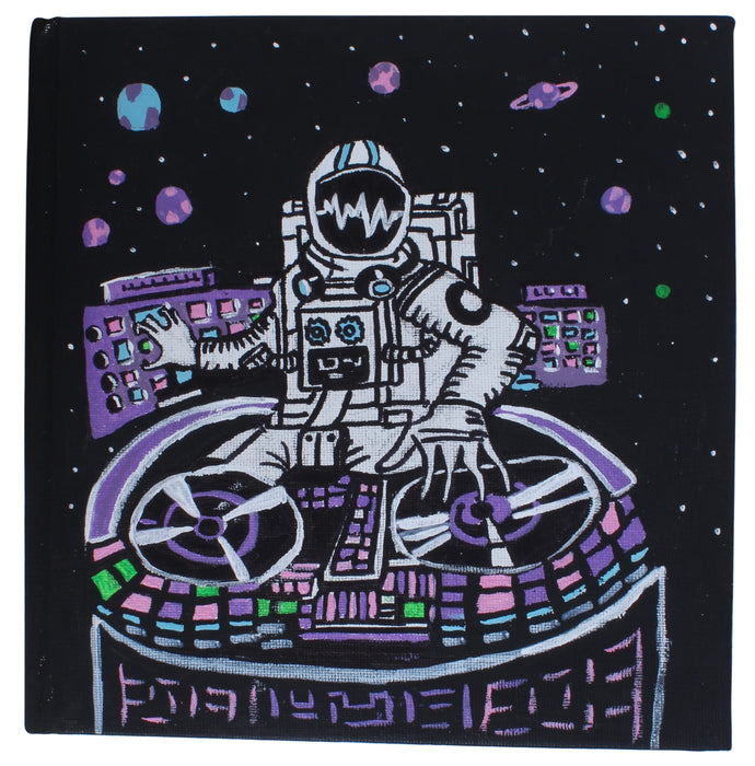 Customizable Canvas Cover Art Notebook from Little Birdie