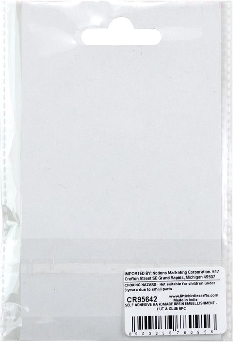 Little Birdie Resin Sticker Embellishments