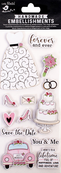 Wedding Stickers from Little Birdie