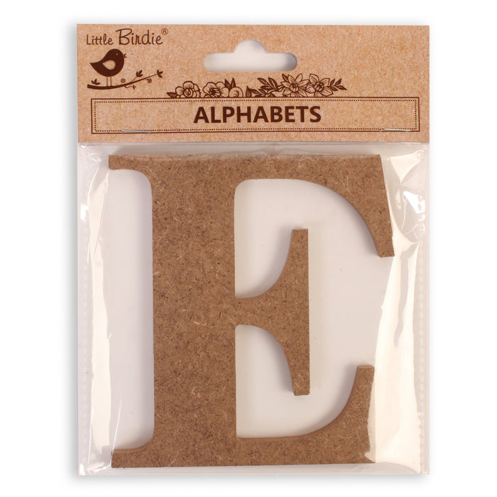 4" MDF Alphabet Letters from Little Birdie