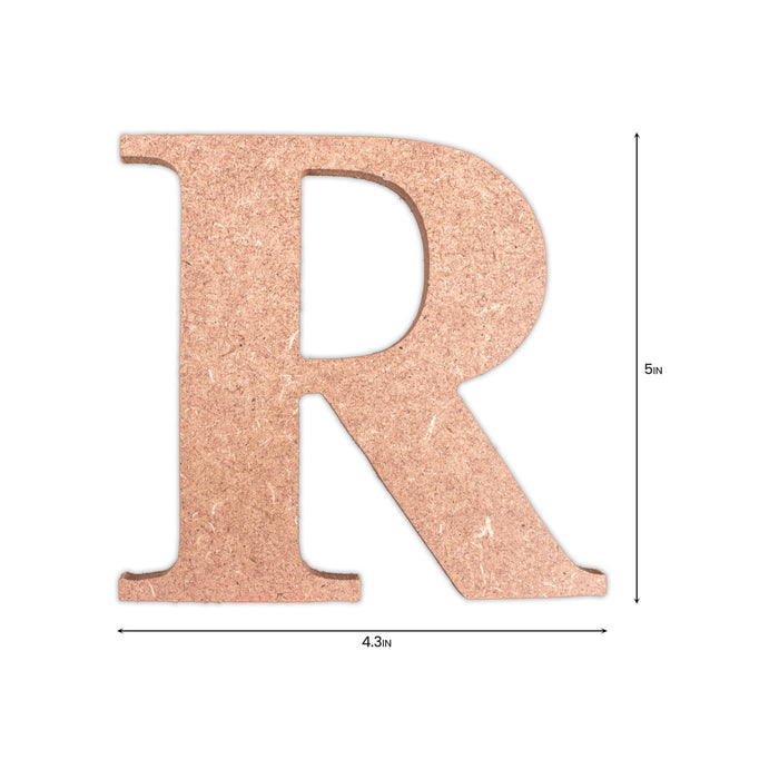 4" MDF Alphabet Letters from Little Birdie