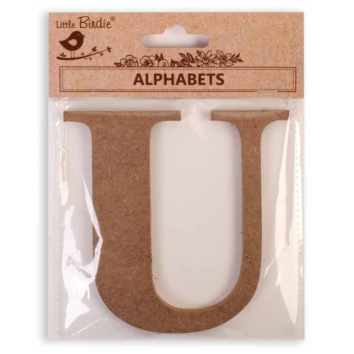 4" MDF Alphabet Letters from Little Birdie