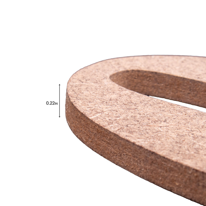 4" MDF Numbers from Little Birdie