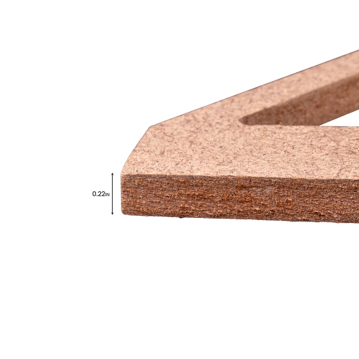 4" MDF Numbers from Little Birdie