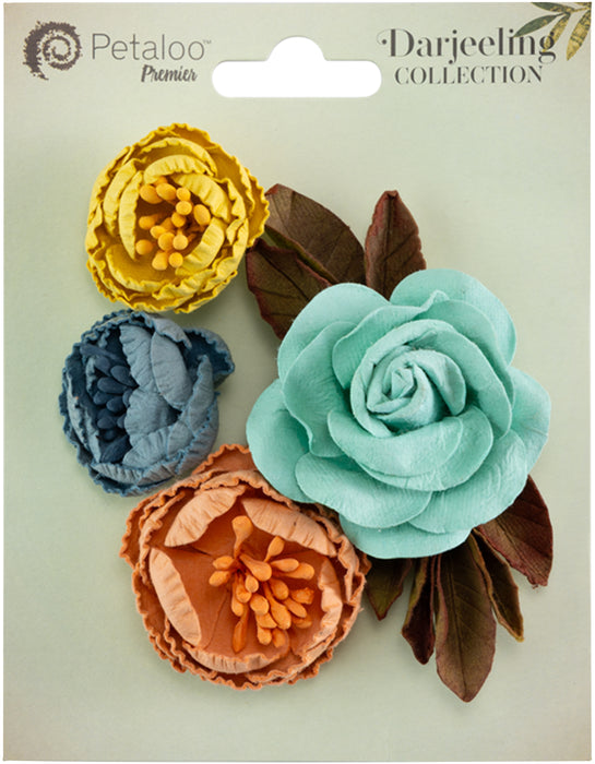Billie Mixed Paper Flowers with Rose and Peonies - Little Birdie