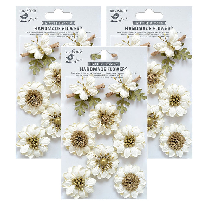 Pack of 3 - Arcadia Paper Flowers 8/Pkg-Amor Mio
