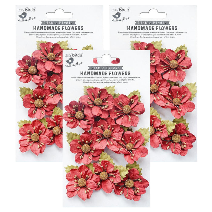 Pack of 3 - Wendy Paper Flowers 9/Pkg-Love and Roses