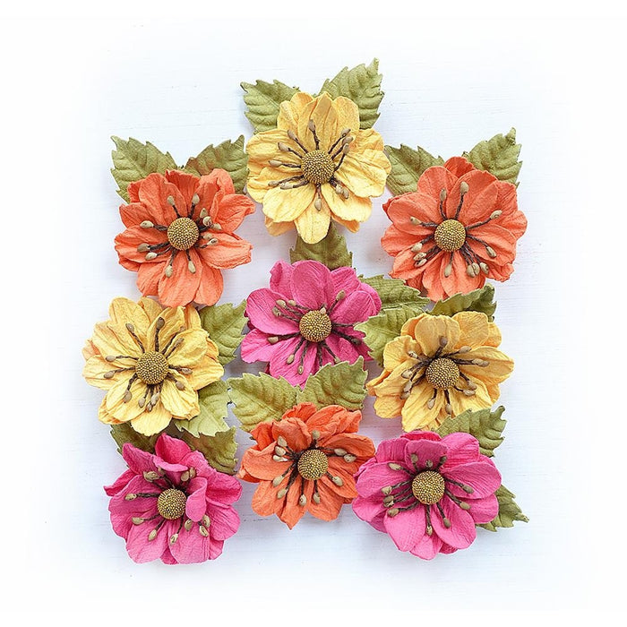 Pack of 3 - Wendy Paper Flowers 9/Pkg-Boho Vibes