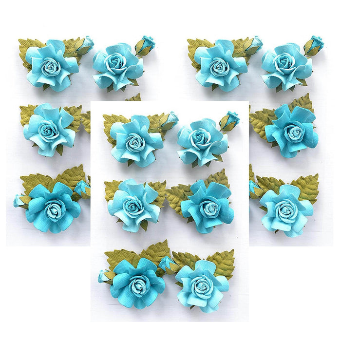 Pack of 3 - Tania Paper Flowers 6/Pkg-Song Of The Sea