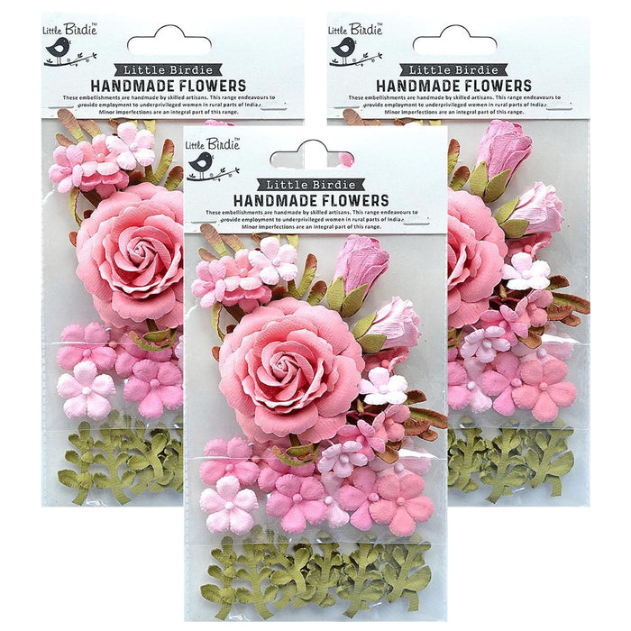 Pack of 3 - Rooney Paper Flowers 23/Pkg-Celebrate Life