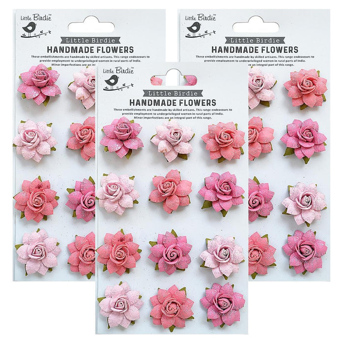 Pack of 3 - Marisa Paper Flowers 12/Pkg-Celebrate Life