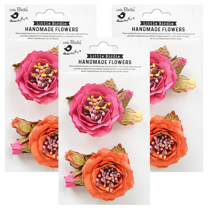 Pack of 3 - Marika Paper Flowers 2/Pkg-Boho Vibes